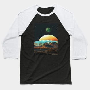 Exploring The Cosmos - Retro Space Baseball T-Shirt